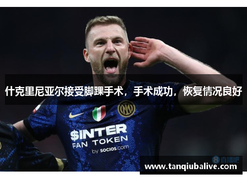 什克里尼亚尔接受脚踝手术，手术成功，恢复情况良好